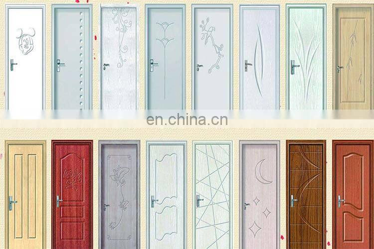 Factory price front door designs included accessories door handle wpc door