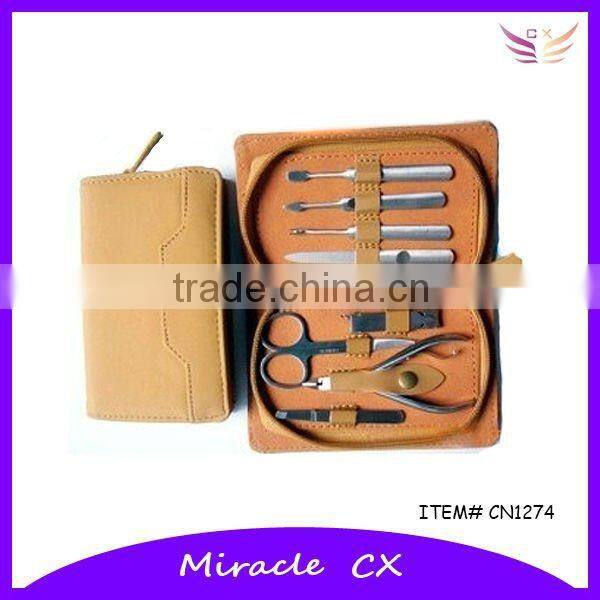 wallet design bag french manicure kit