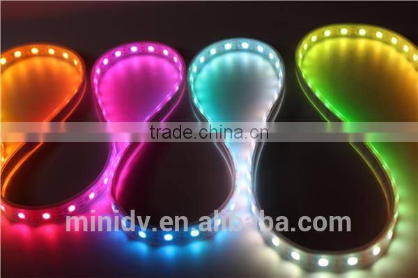 5050 SMD 30/60LED/M RGB Full Color Dream Color WS2812 LED Strip Light with IP67 Waterproof Tube
