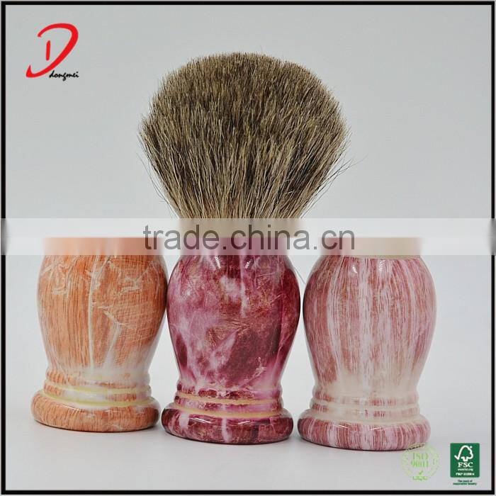 Professional colorful resin shaving brush handles
