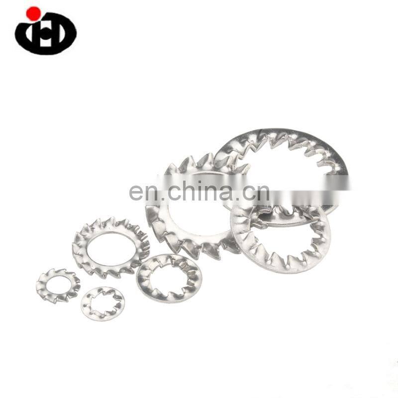 High Tensile JINGHONG Stainless Steel Lock Spring Serrated Washer