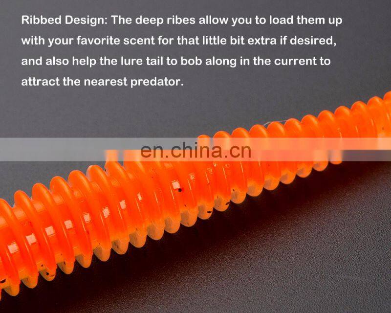 JOHNCOO Good Quality 50mm 75mm 100mm Paddle Tail Soft Swimbait Fishing Lures