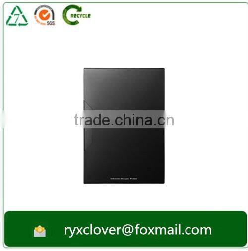 Office stationery plastic velcro box file folder a4 size