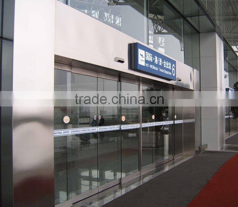 Heavy duty automatic sliding door sensor for lounge