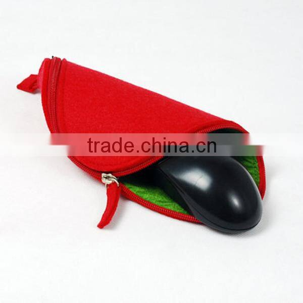 Felt Power Cord Coin Bag Case Sleeve Laptop Charger Bag Accessory Bag Mouse Bag