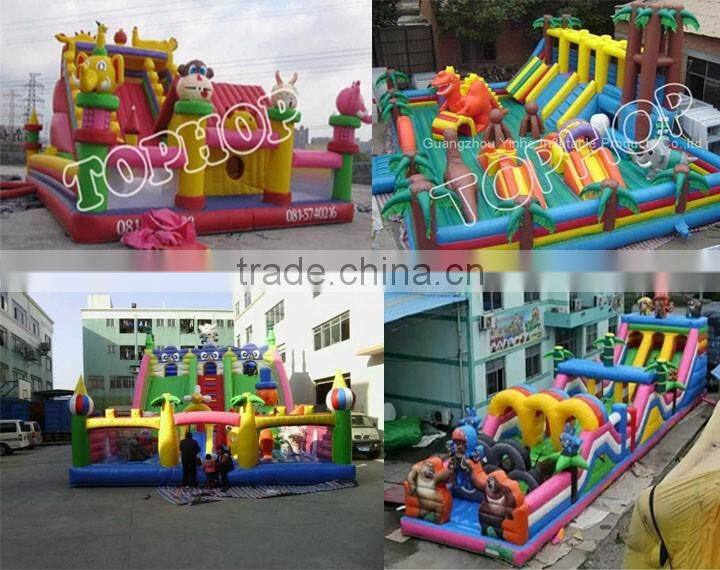Hot-selling inflatable amusement park castle inflatable fun city game