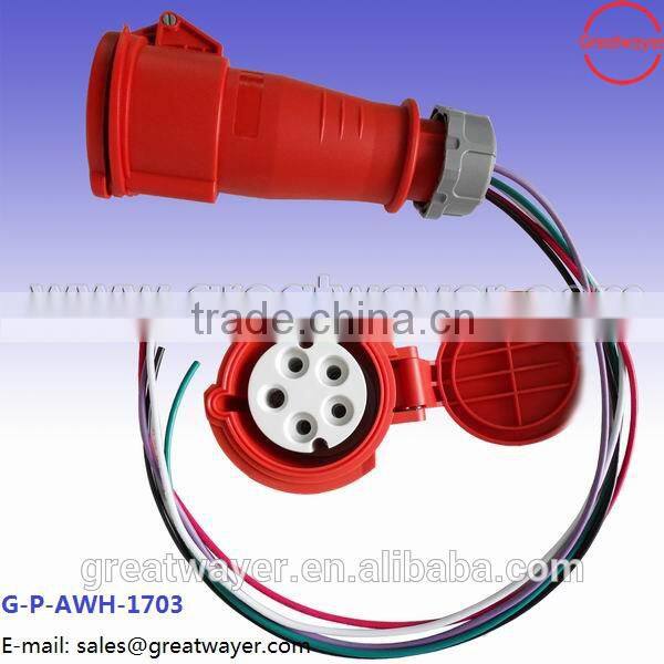 5 holes cap 10AWG female battery recharge room