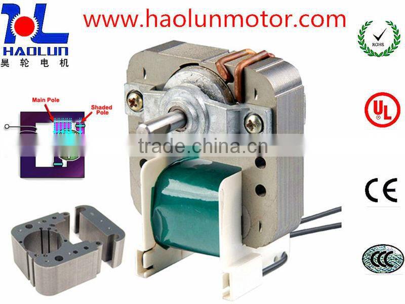 AC Shaded Pole Motor, Widely Used in Fan-heater and Exhaust Fan for Household Appliances