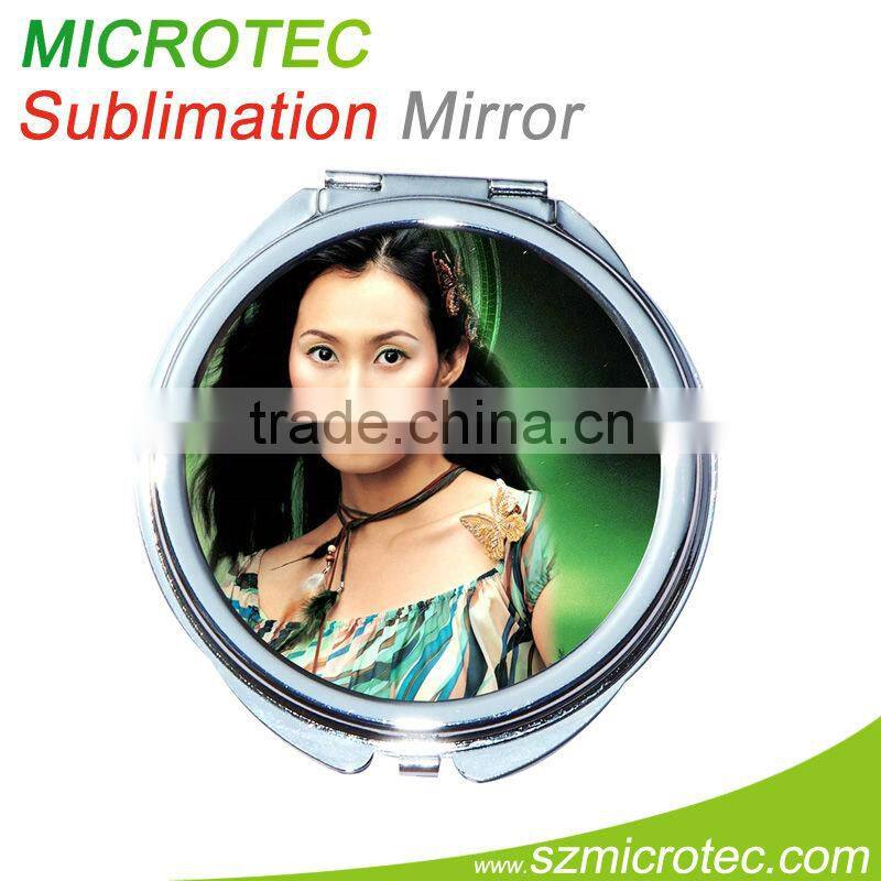 Cute Sublimation Cosmetic Mirror(Round)