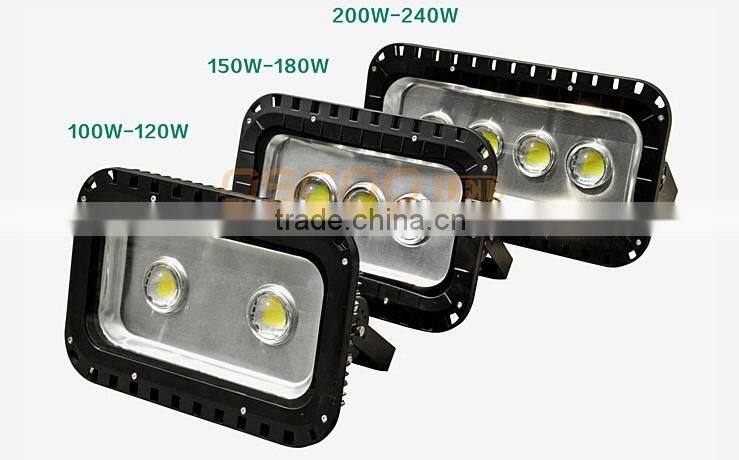 Tunnel lamp 3pcs COB led flood lights,180w led flood light