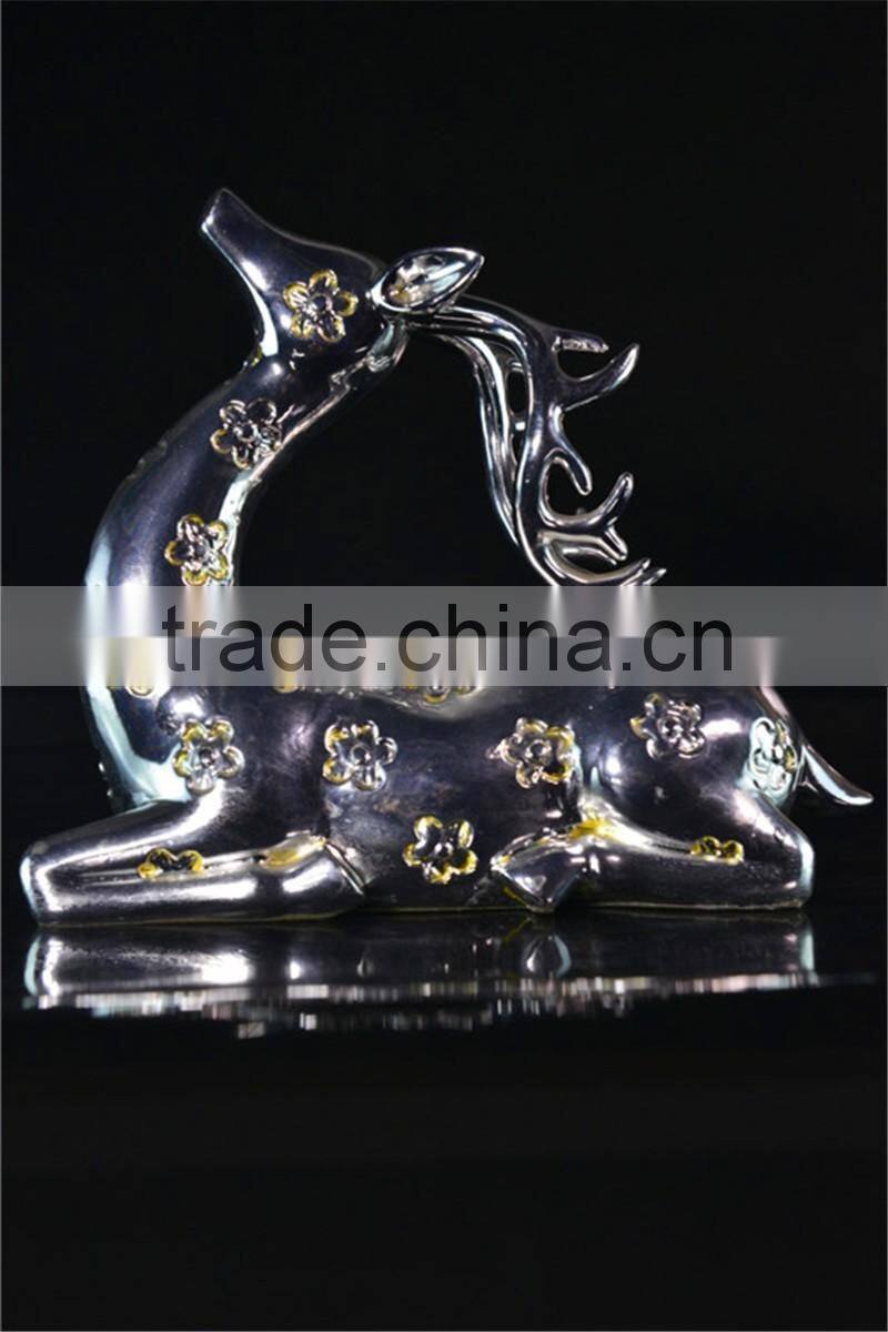 Deer Aircraft Decoration Sculpture Modern Statue Architectural Model monument souvenir