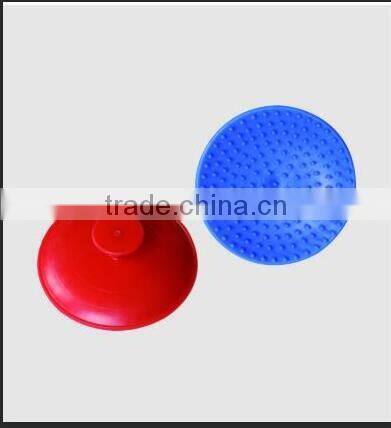 plastic round horse mane comb/curry comb