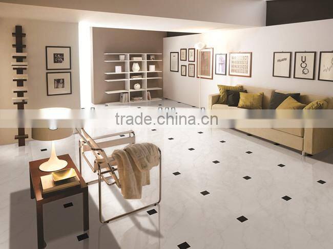 Glossy super white polished tile