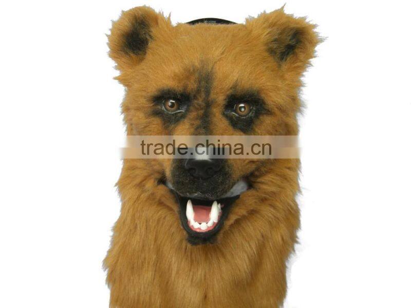Moving Mouth Animal Mask For Kids , Ood Mask Realistic Animal Mask Adult Party Halloween Mask