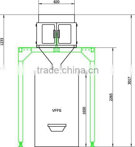 guangdong factory granule packing machine