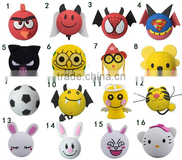 wholesale custom Bee shape Eva foam Antenna ball