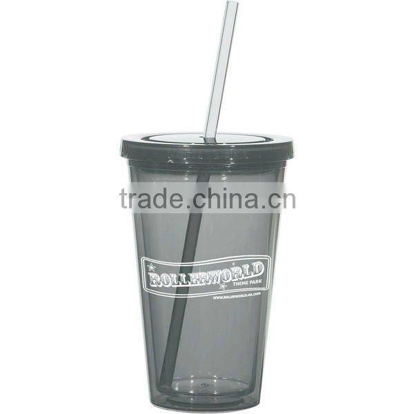 Plastic Double wall cup - 22OZ double wall tumbler 16oz