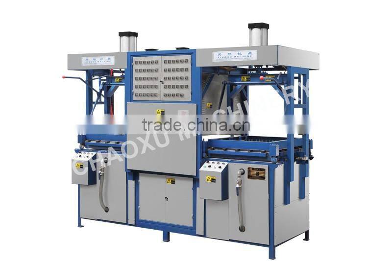 high quality easy operation plastic vacuum luggage forming machine