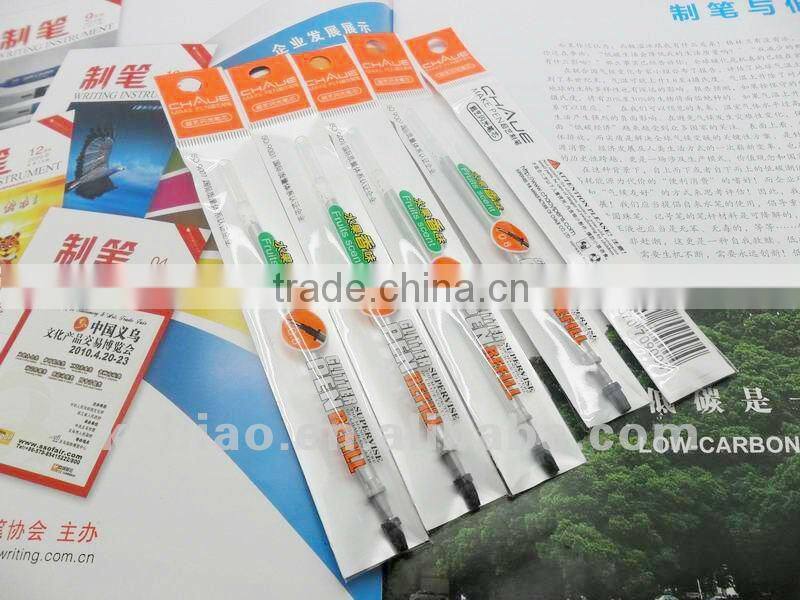 Plastic Gel Glitter Refill For Basic Gel Pen