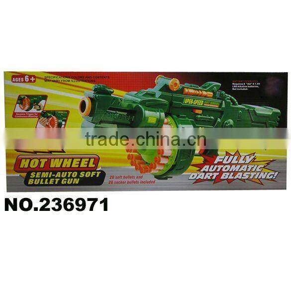 B/O SEMI AUTO SOFT BULLET GUN 236979