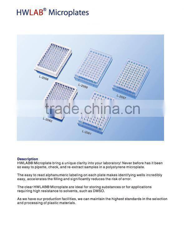 HWLAB Microplate for laboratory, Culture Plate