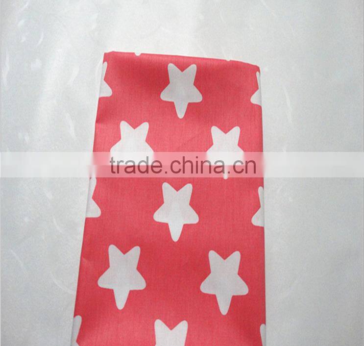 100% cotton star Design multicolour printed & dyed fabric of hometextile