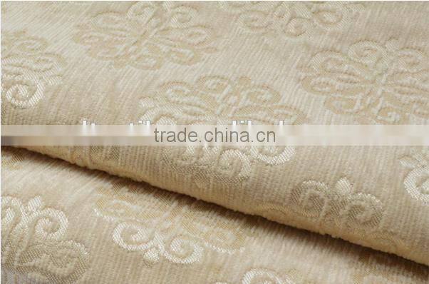 jacquard fabric for sofa cover cloth Flower Sofa Armrest Cover Fabric New Design Sofa Cloth