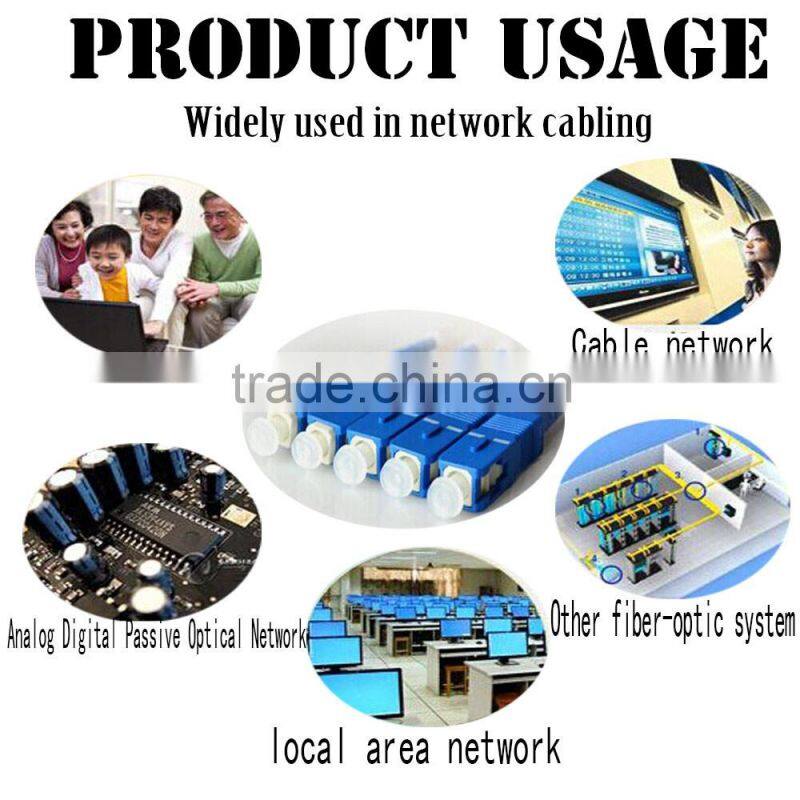 FTTH SC/PC Optical fiber patch cable waterproof fiber optic fast connector