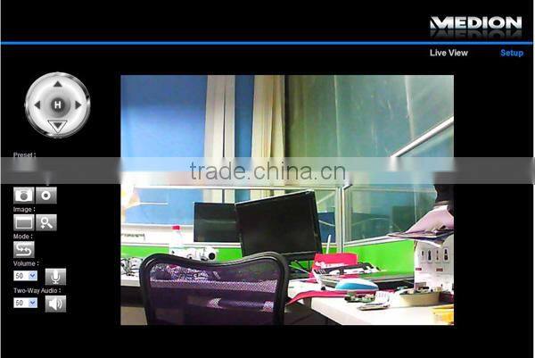 Wifi poe dome IP camera