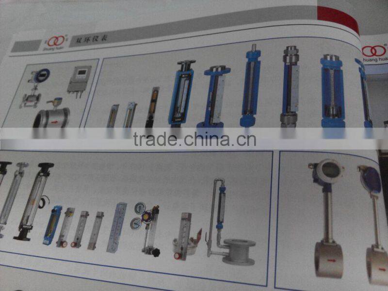 Glass glass rotameter flow meter with high quality