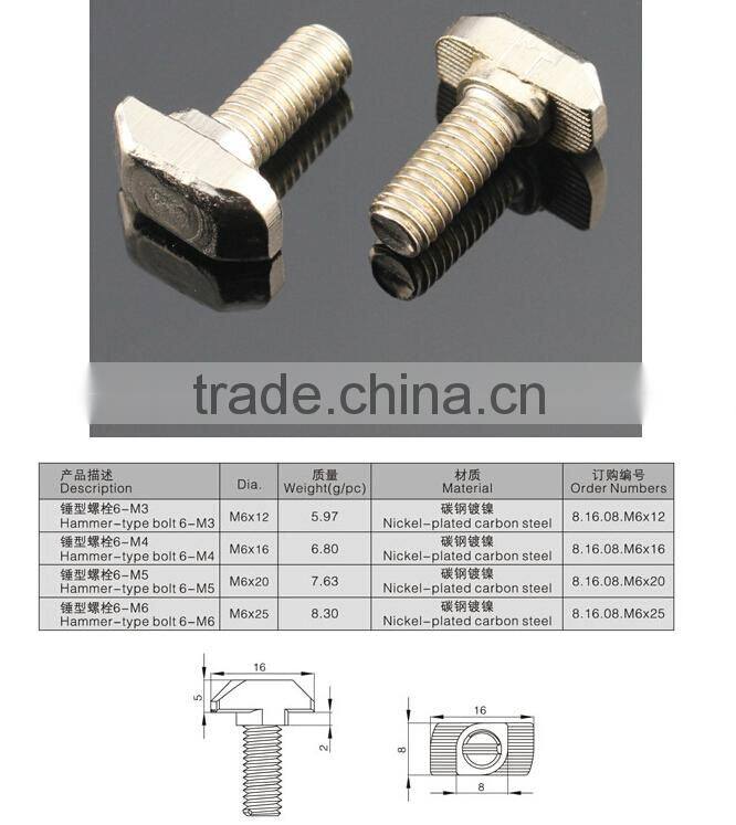 t bolt made in china
