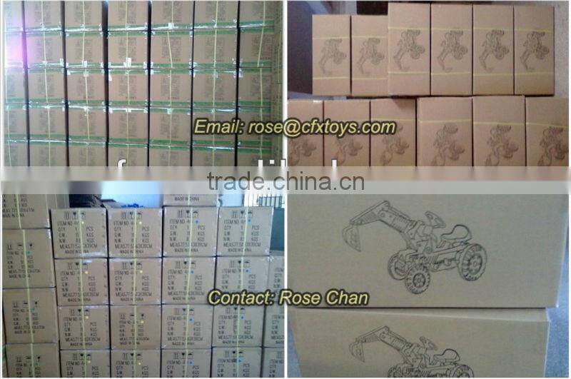 Plastic Kids Toys Ride On Car with Trailer 415