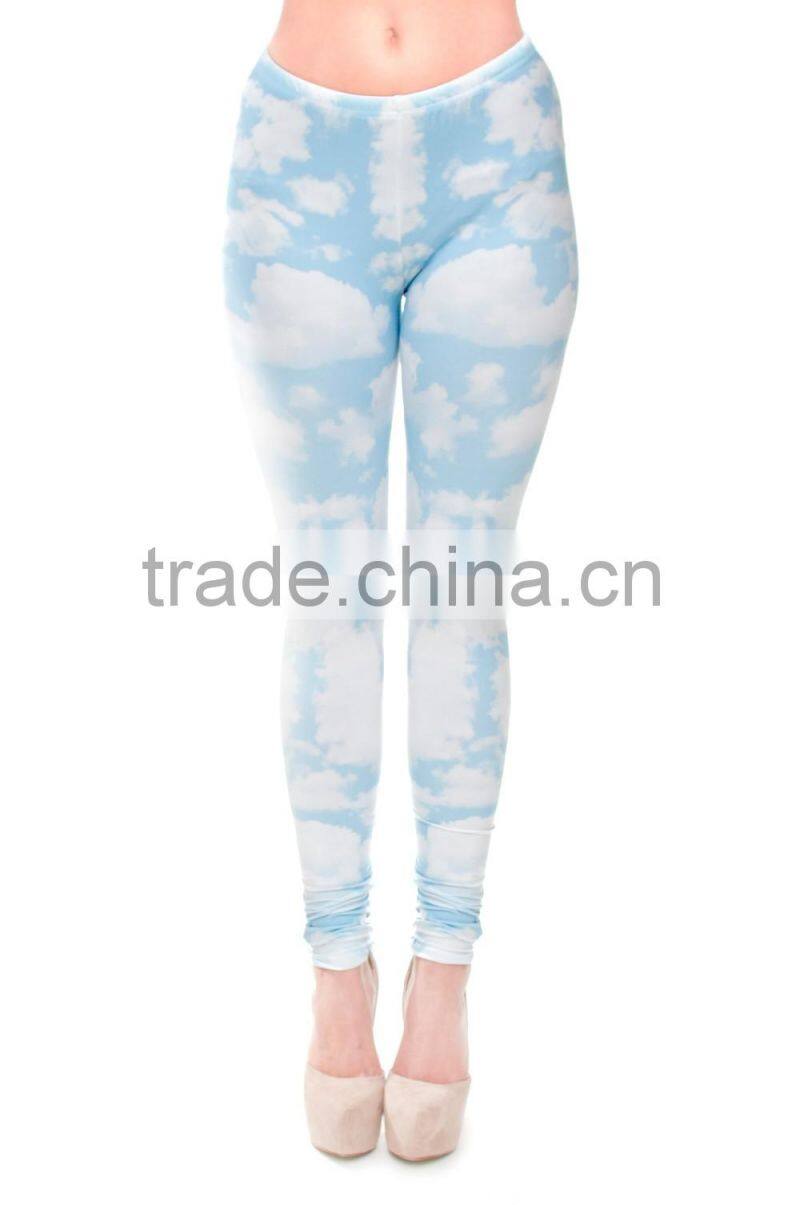 100% Brand New High Qyality Elastic Waist Band Stretchy girls leggings wholesale