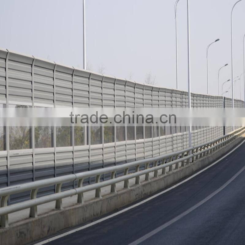 YH Factory sale highway noise barrier,sound barrier wall and so on .