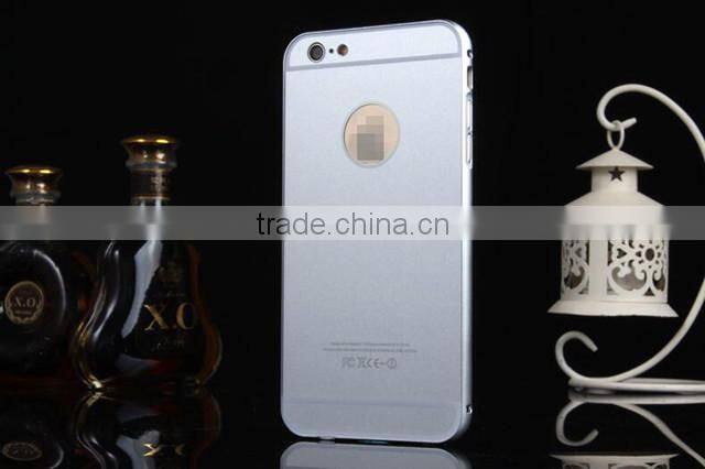 2015 Mobile Phone New Products For iPhone6 Case Metal PC Cover 2 in 1 Back Cases