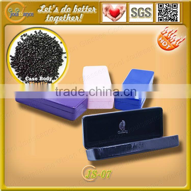 Fashion Eco-Friendly leather material case eyewear suitcases for eyeglasses