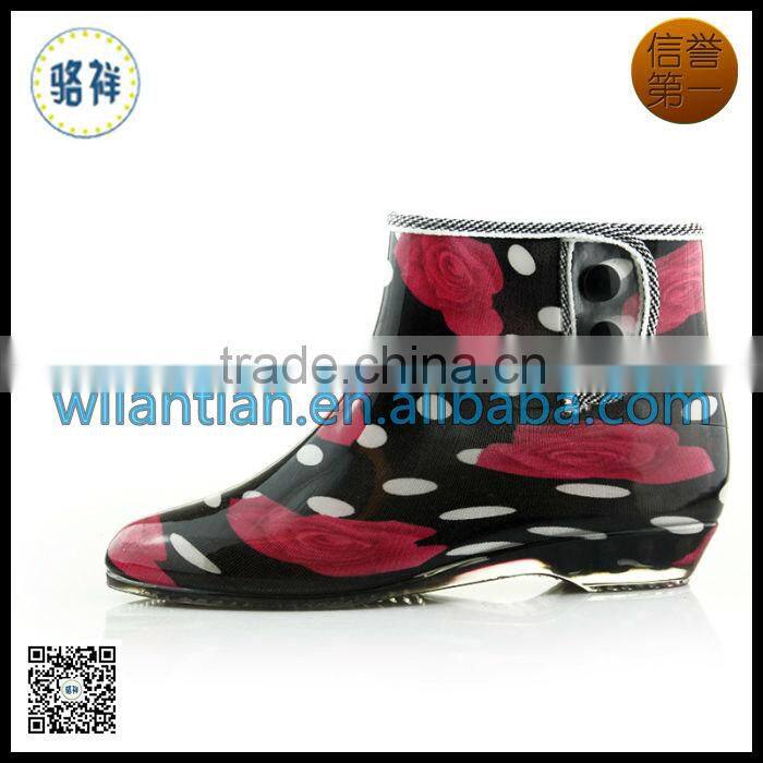 Clear Jelly Rain Boots