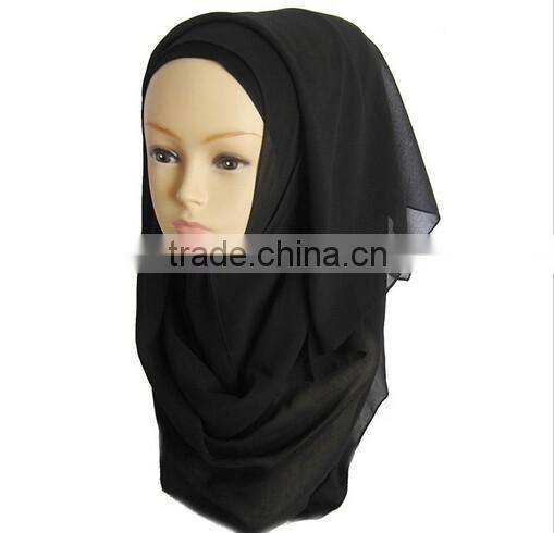 HOT SELLING Beautiful Chiffon Islamic Scarf, fashion Muslim Scarf Hijab/
