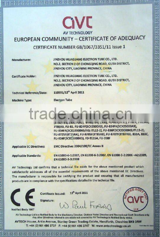 Electron tube triode FU-3061F Electronic tube 3061 Vacuum tube 3061