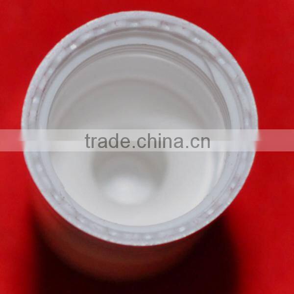 Round plastic empty glue hose for industrial package