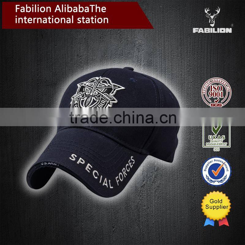 2015 high quality 100% cotton Spring Big head embroidered for cotton cap