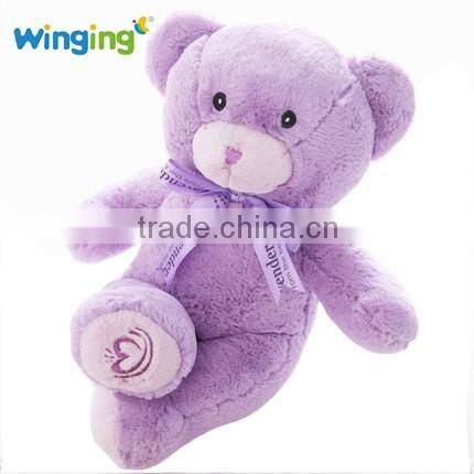 Microwavable lavender teddy bear stuffed plush teddy