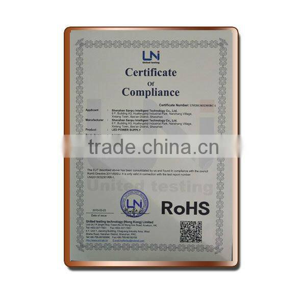 Shenzhen SANPU CE ROHS IP67 PFC0.95 ac dc led transformer led light power supply constant current waterproof led driver
