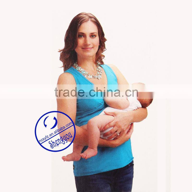 wholesale maternity clothes breastfeeding top china factory