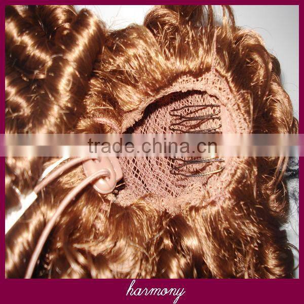 Hot Sale remy clip in pony tail with 22" in 100G, more color on stock