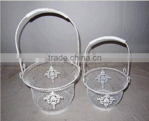 Kitchen metal basket wire egg basket wholesale