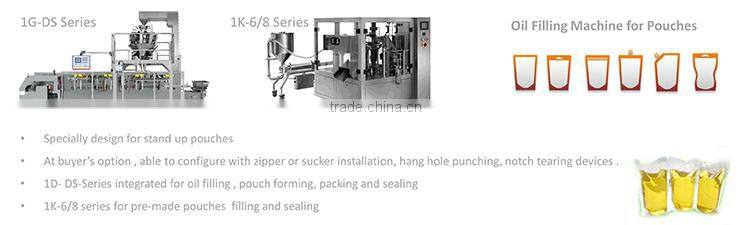 High filling accuracy anti-dropping type edible oil filling machine