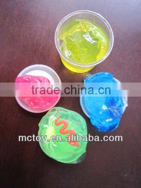 LOW PRICE novelty magic crystal putty slime crystal gift crystal toy barrel slime magic putty toys green slime