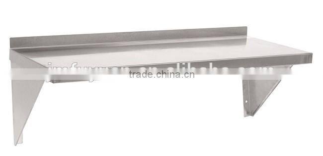 Metal shelf storage stainless steel kitchen wall mount shelf for dish