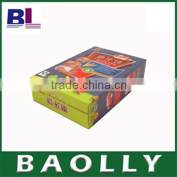 Hot Sale Custom Design Cartoon Printing Organic Boxes For Children